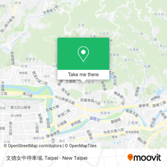 文德女中停車場地圖