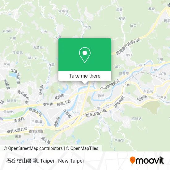 石碇桔山餐廳地圖