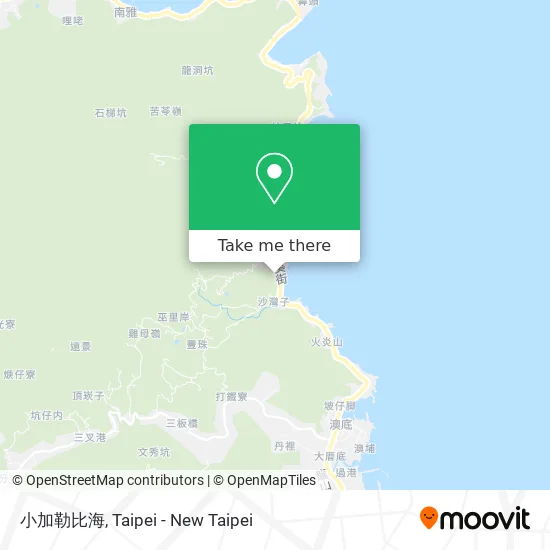 小加勒比海 map
