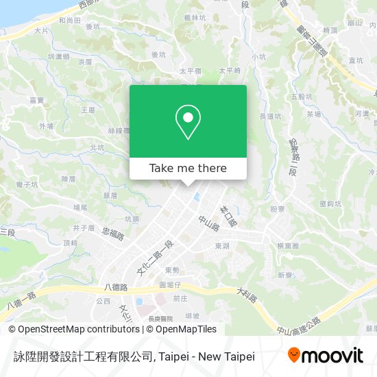 詠陞開發設計工程有限公司地圖