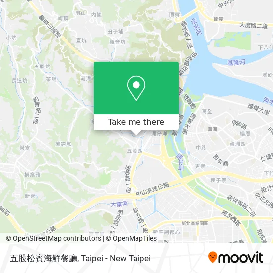五股松賓海鮮餐廳地圖