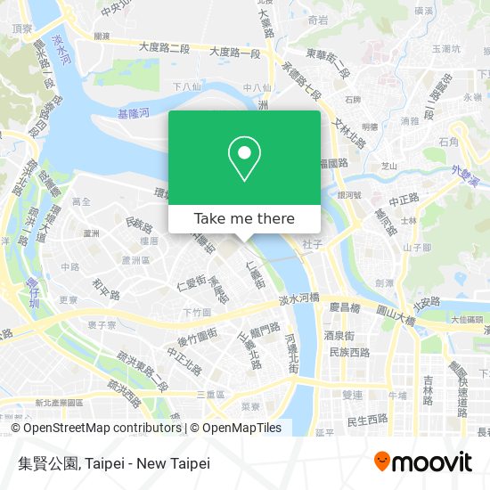 集賢公園地圖