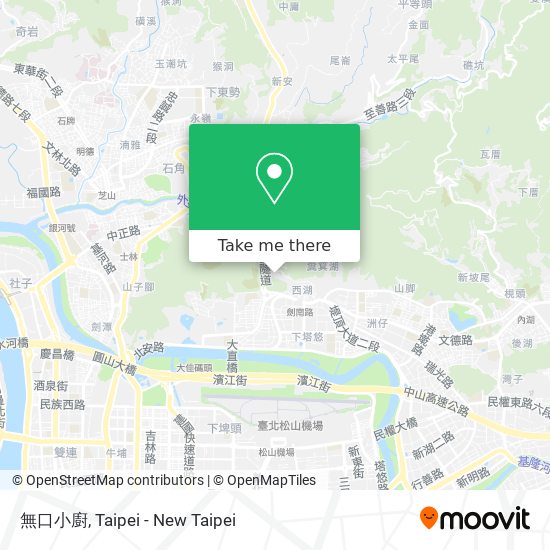 無口小廚 map