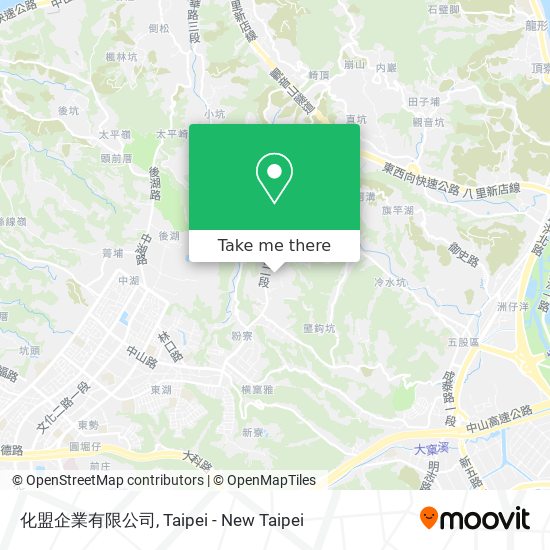 化盟企業有限公司 map