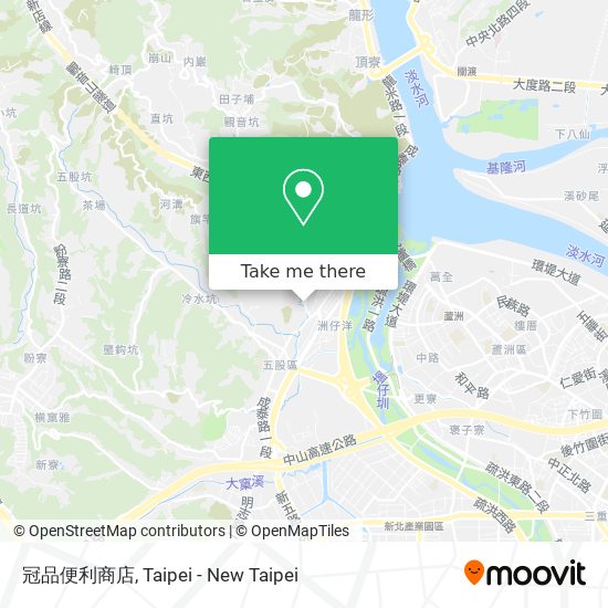 冠品便利商店 map