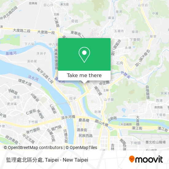 監理處北區分處 map