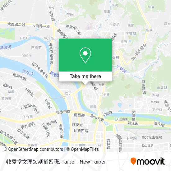 牧愛堂文理短期補習班 map