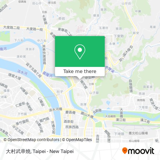 大村武串燒 map
