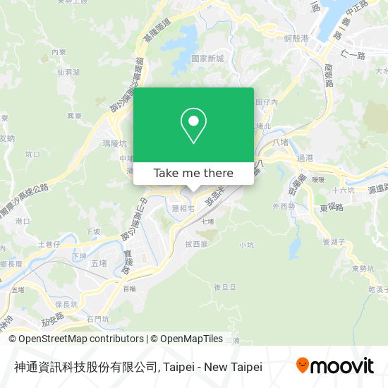 神通資訊科技股份有限公司 map