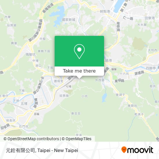 元銓有限公司 map