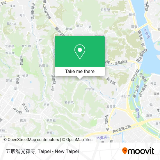 五股智光禪寺地圖