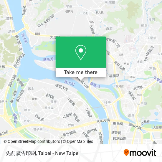 先前廣告印刷 map