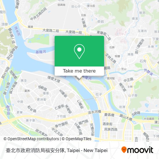 臺北市政府消防局福安分隊 map