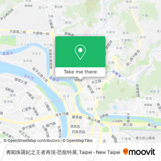 勇闖侏羅紀之王者再現-恐龍特展 map