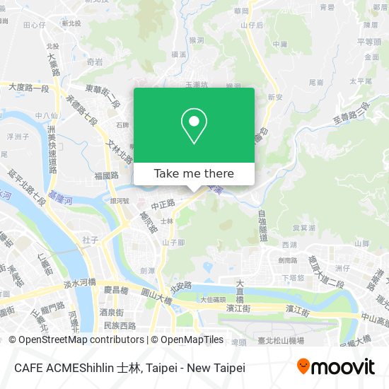 CAFE ACMEShihlin 士林 map