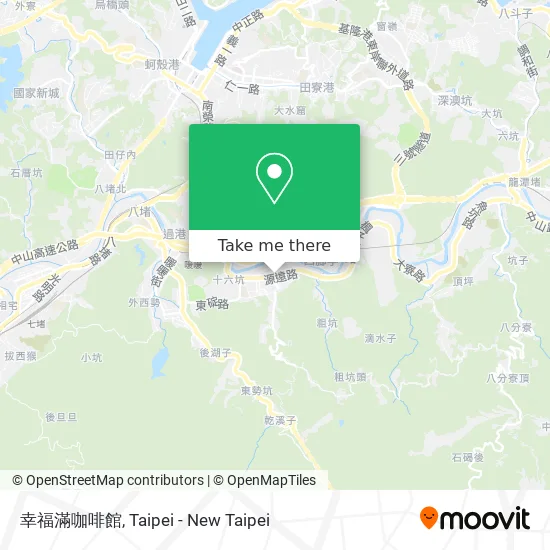 幸福滿咖啡館 map