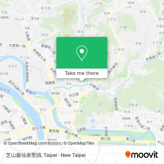 芝山巖仙泉聖蹟 map