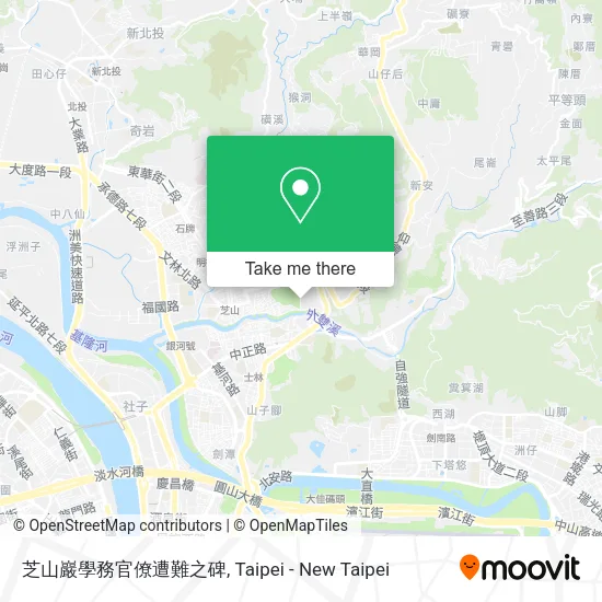芝山巖學務官僚遭難之碑 map