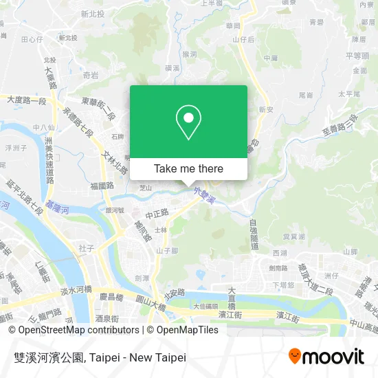 雙溪河濱公園 map