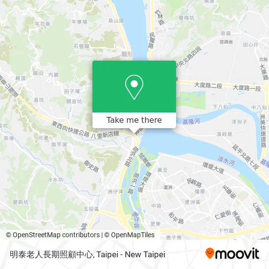 明泰老人長期照顧中心地圖