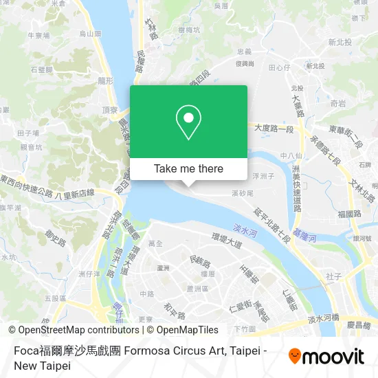 Foca福爾摩沙馬戲團 Formosa Circus Art地圖