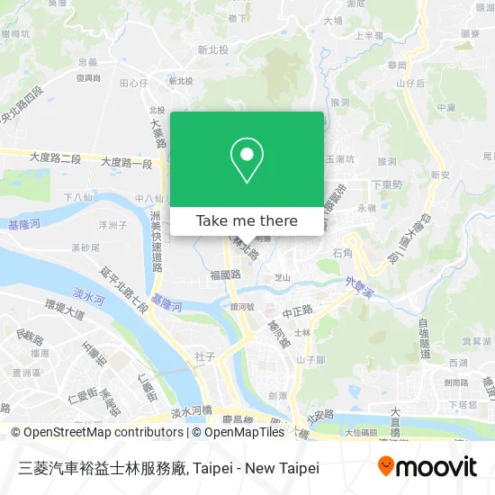 三菱汽車裕益士林服務廠 map