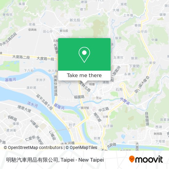 明馳汽車用品有限公司 map