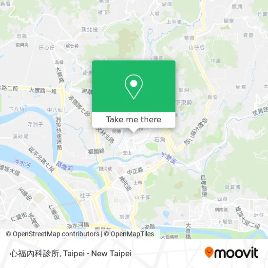 心福內科診所地圖