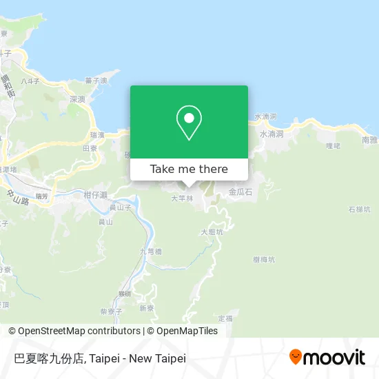 巴夏喀九份店地圖