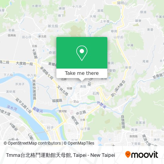 Tmma台北格鬥運動館天母館地圖