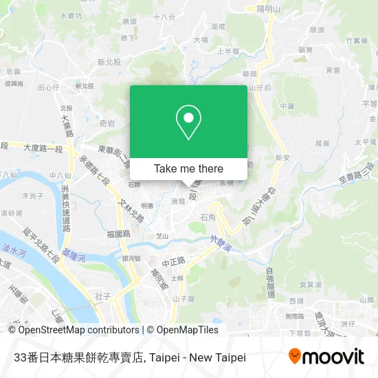 33番日本糖果餅乾專賣店 map