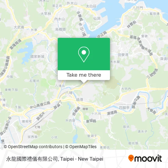 永龍國際禮儀有限公司地圖