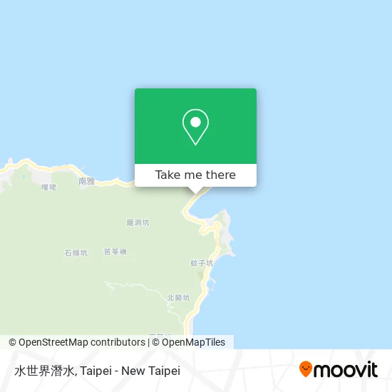 水世界潛水地圖