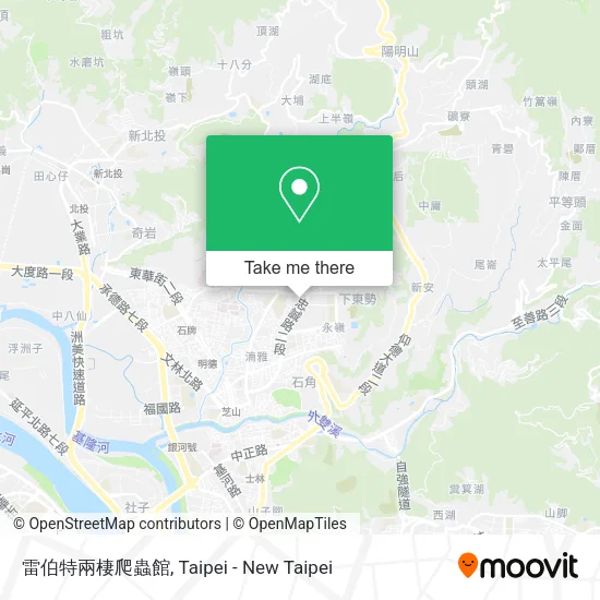 雷伯特兩棲爬蟲館地圖
