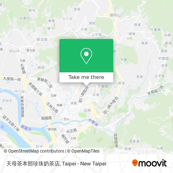 天母茶本部珍珠奶茶店 map