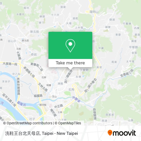 洗鞋王台北天母店 map