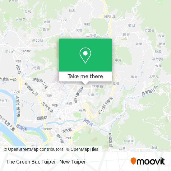 The Green Bar map