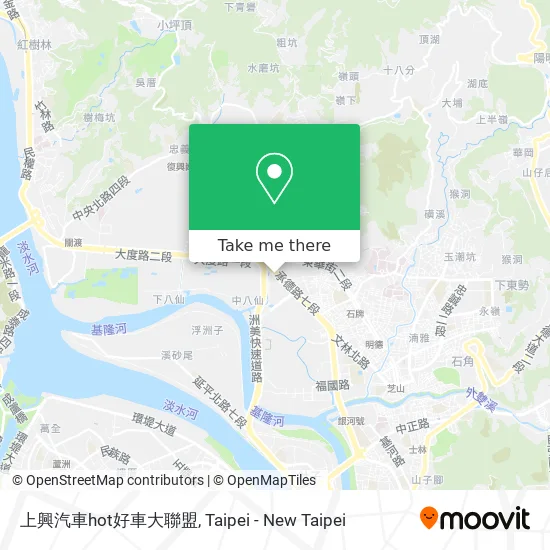 上興汽車hot好車大聯盟 map