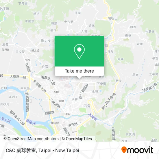 C&C 桌球教室 map
