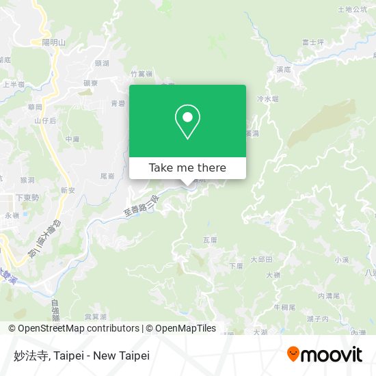 妙法寺 map