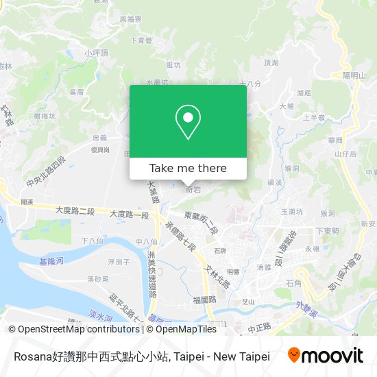 Rosana好讚那中西式點心小站 map