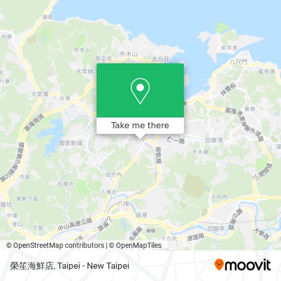榮笙海鮮店地圖