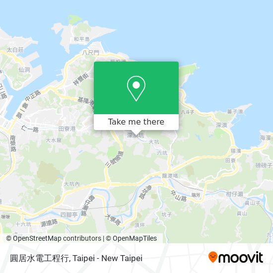 圓居水電工程行 map