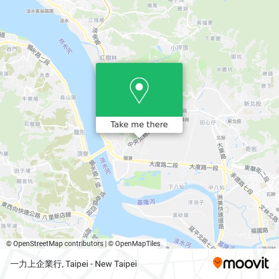 一力上企業行 map