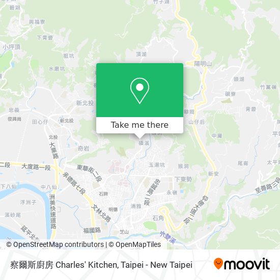 察爾斯廚房 Charles' Kitchen map