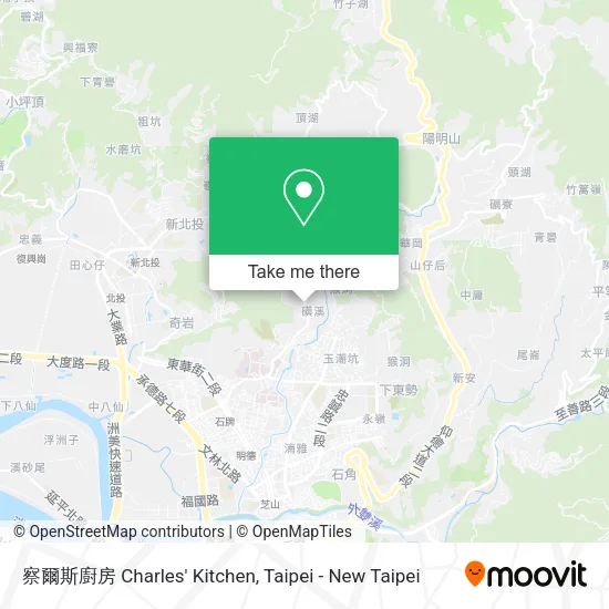 察爾斯廚房 Charles' Kitchen map