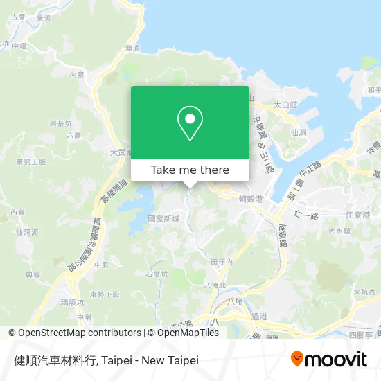 健順汽車材料行地圖