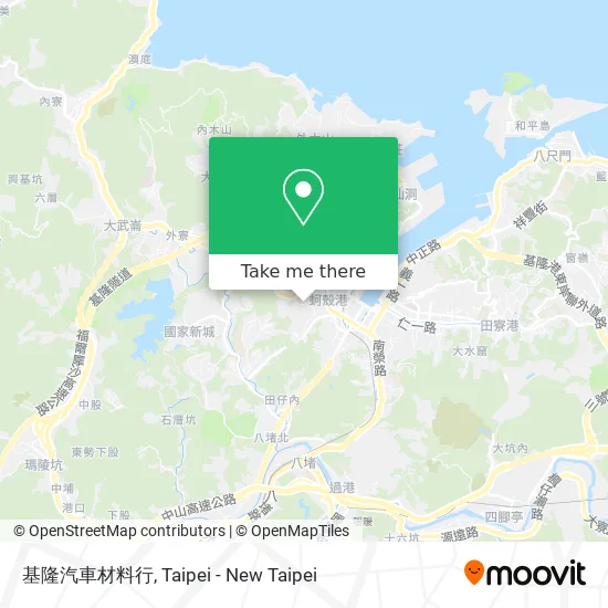 基隆汽車材料行 map
