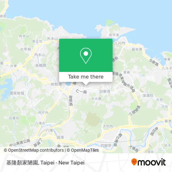 基隆顏家陋園地圖