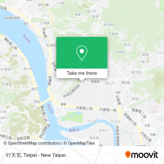 行天宮 map